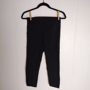 Zyia Black Pocket Light n Tight Hi-rise Capri 20"